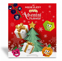 Adventní kalendář s ovocnými plátky 240 g Ovocňák