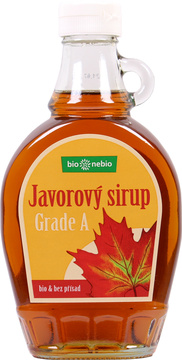 Javorový sirup Grade A 250 ml Bio nebio