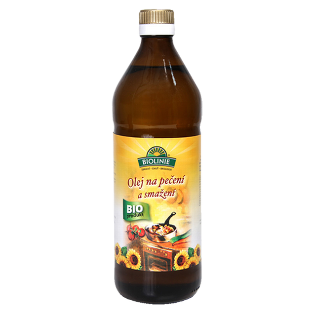 BIO olej na pečení a smažení 750 ml Biolinie