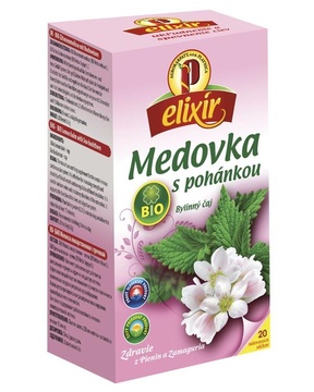 BIO čaj Meduňka s pohankou 30 g Elixír 