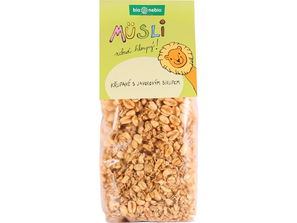 Bio musli Nebuď hloupý javorové 300g