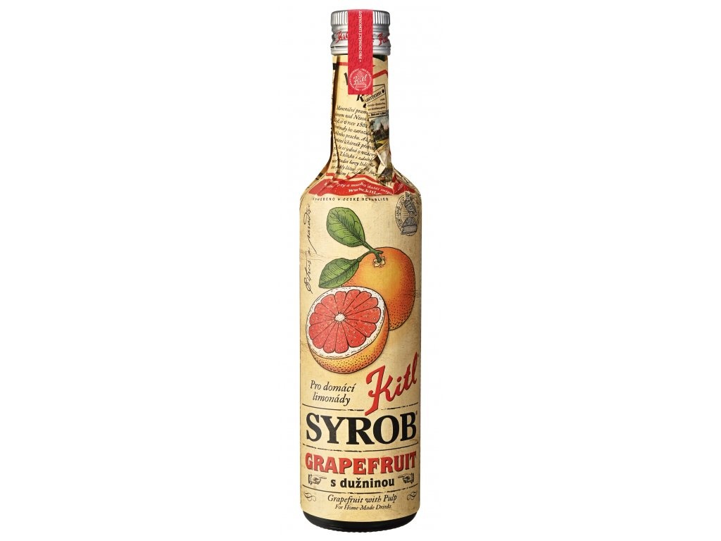 Syrob grapefruit 500ml - Kitl