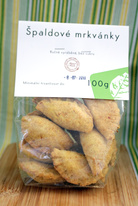 Mrkvové šátečky - špaldové mrkvánky bez přidaného cukru 100g z Bazalky