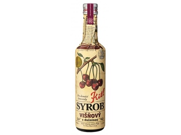 Syrob višňový s dužinou  500ml - Kitl