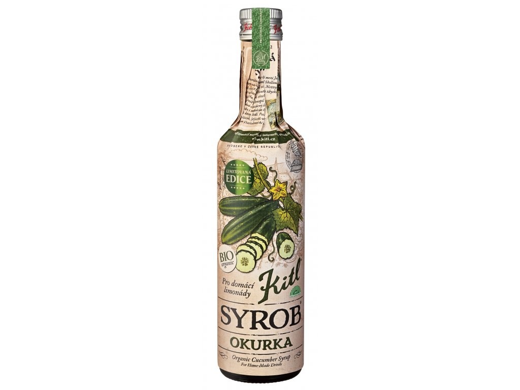 BIO Syrob okurka 500 ml - Kitl