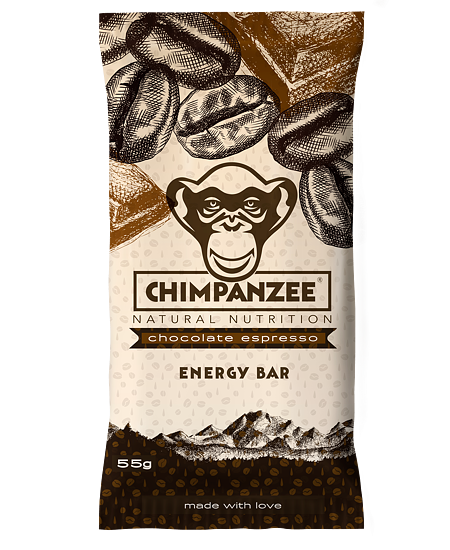 Energetická tyčinka Čokoládové espresso 55 g Chimpanzee