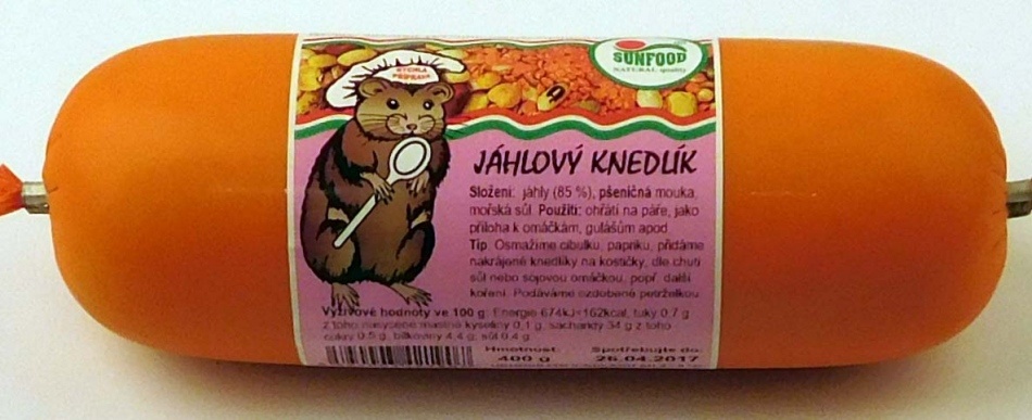 Jáhlový knedlík 400 g Sunfood