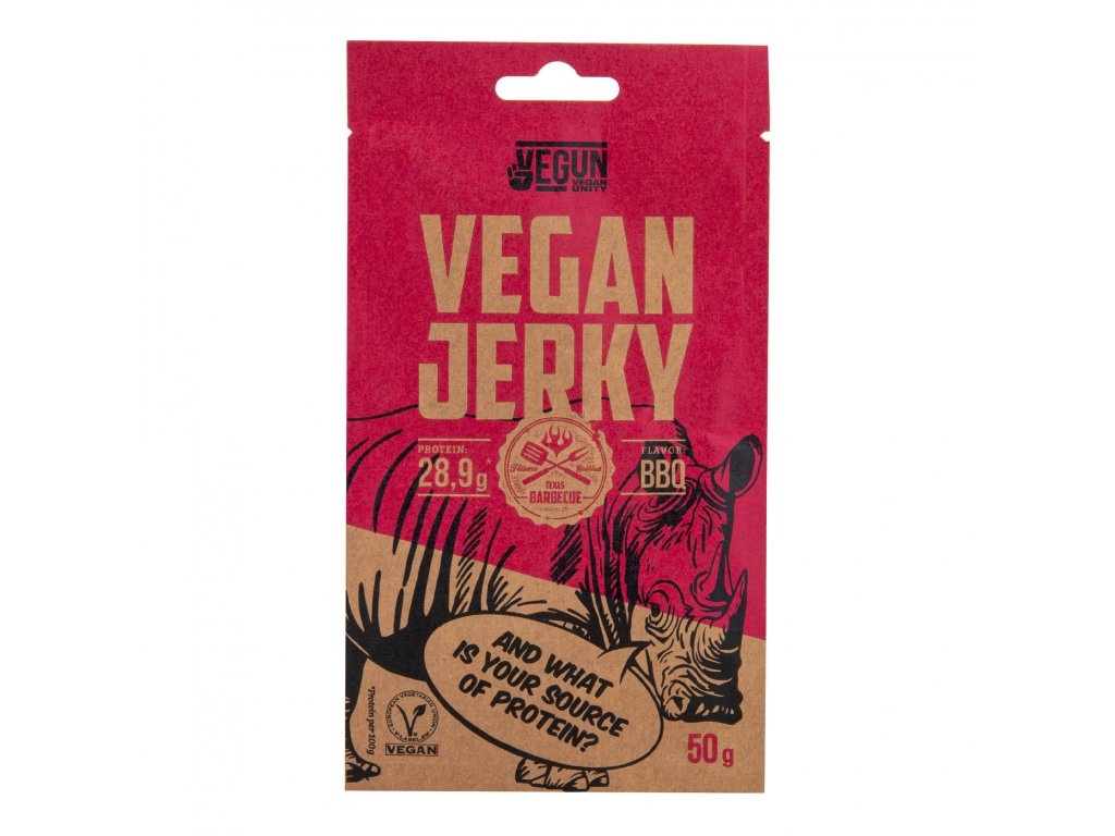 Vegan jerky BBQ 50 g Vegun 