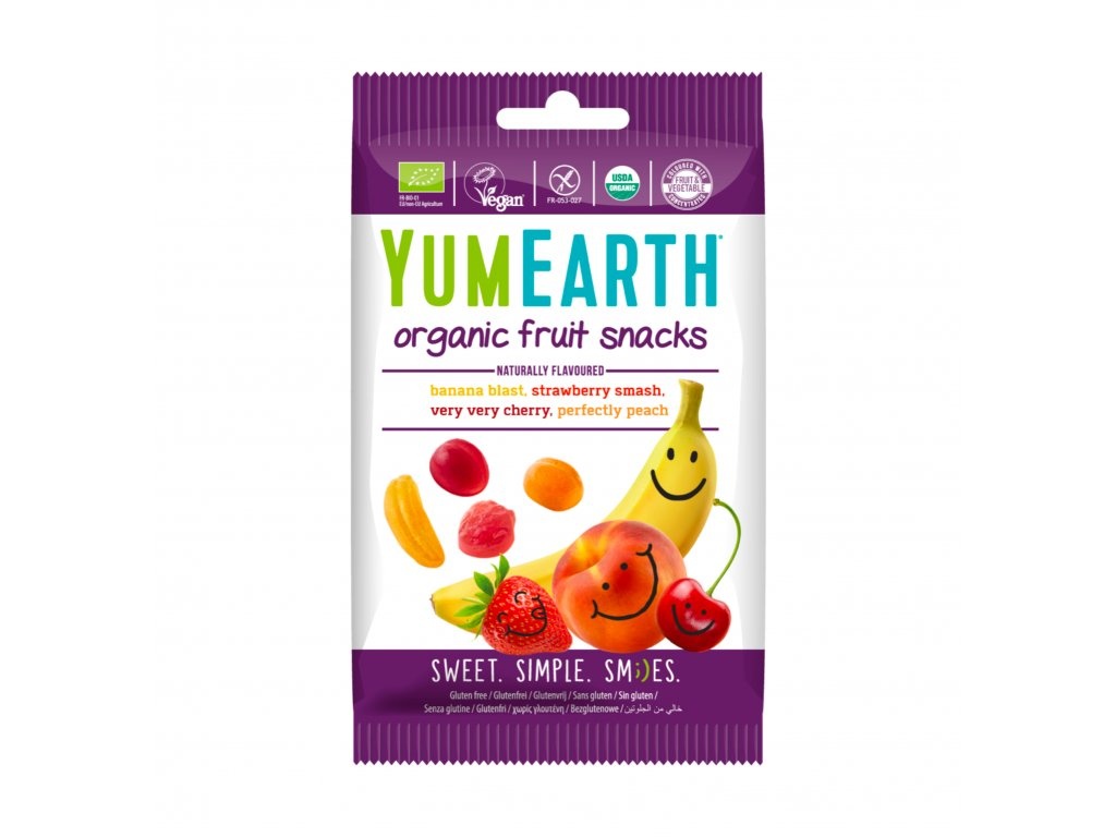 BIO ovocné želé bonbóny 50 g YumEarth