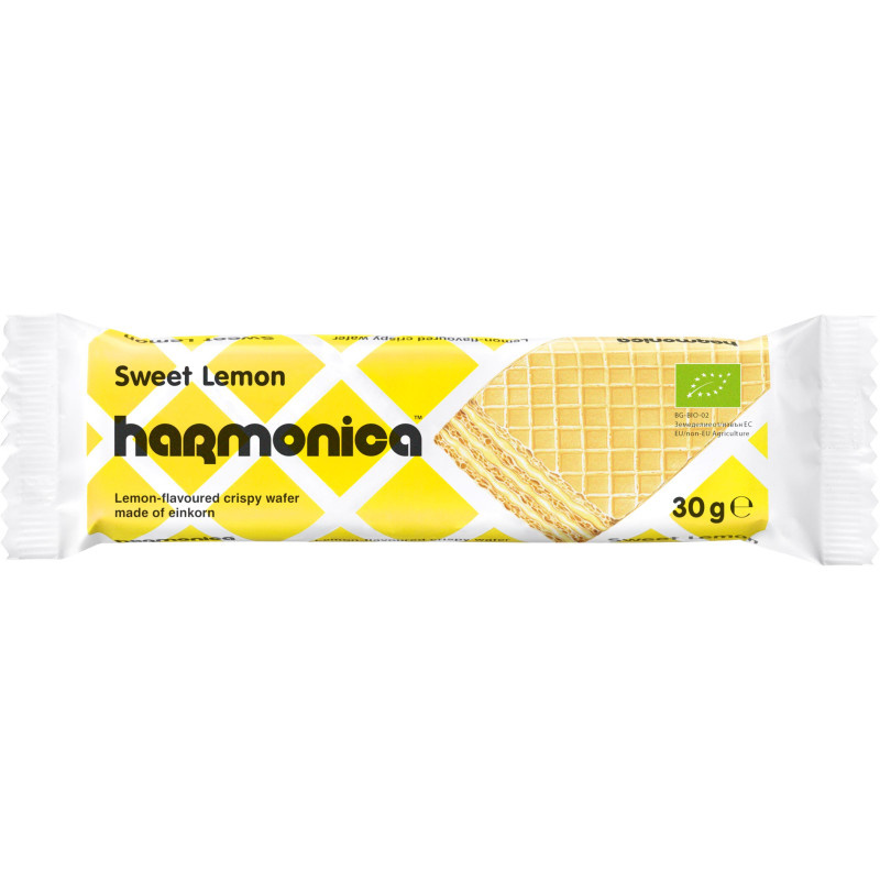 BIO oplatka Sweet Lemon 40 g Harmonica