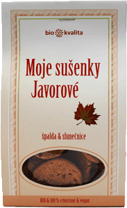 Bio MOJE sušenky javorové 130g