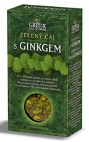 Zelený čaj s ginkgem 70 g Grešík