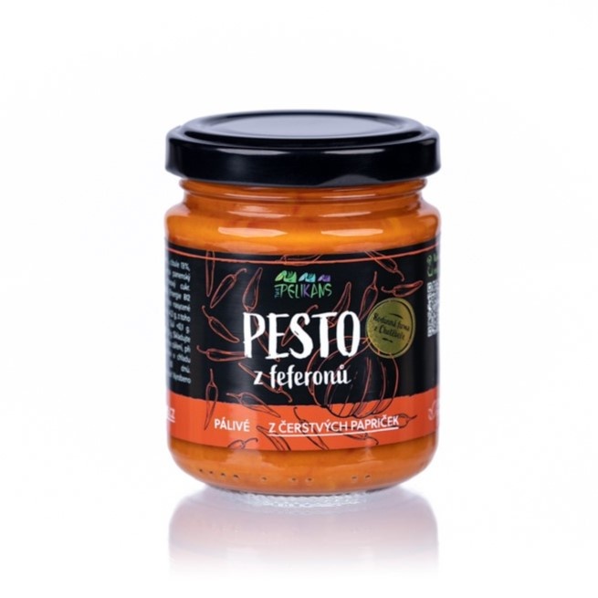 Chilli pesto z čerstvých feferonů 100 g The Pelikans 