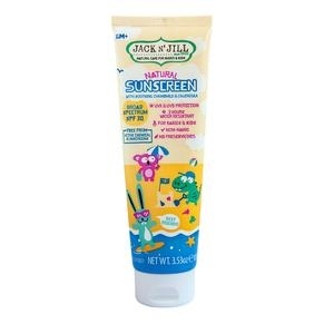 Dětský přírodní krém na opalování 100ml SPF30 Jack and Jill