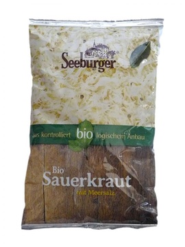 Bio Zelí kysané 500g Seeburger