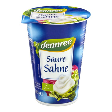 Bio zakysaná smetana 200g Dennree