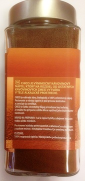 Bio instant Chico káva  120g Danfood