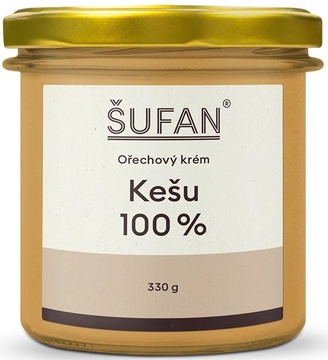 Kešu máslo 330g Šufan