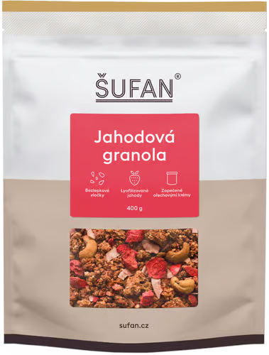 jahody granola