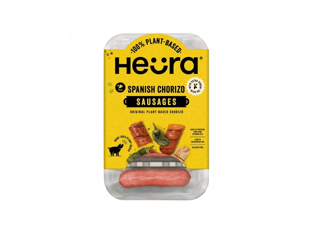 Rostlinné španělské klobásky Chorizo 216g Heura