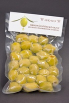 Olivy zelené s paprikovou pastou 150g Hermes