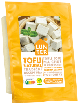 Tofu natural 180g Lunter                                                                                                                                    