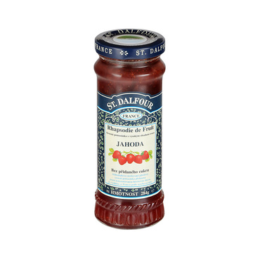Džem ovocný jahoda 284 g ST. DALFOUR 