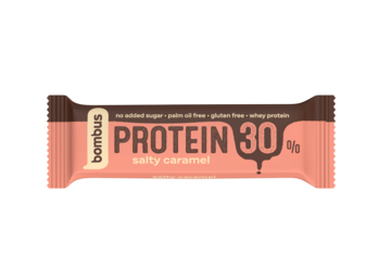 Proteinová tyčinka 30% slaný karamel 50g Bombus