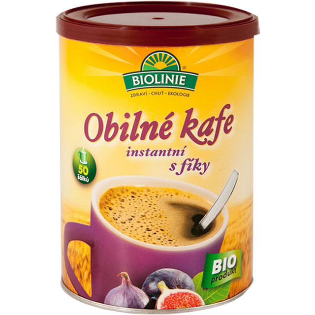 Instantní obilné kafe s fíky 100 g Biolinie