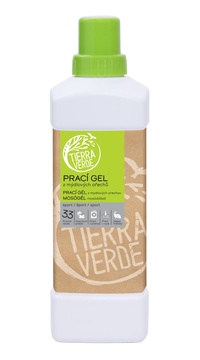 Prací gel z mýdlových ořechů pro sportovní textil 1l Tierra Verde