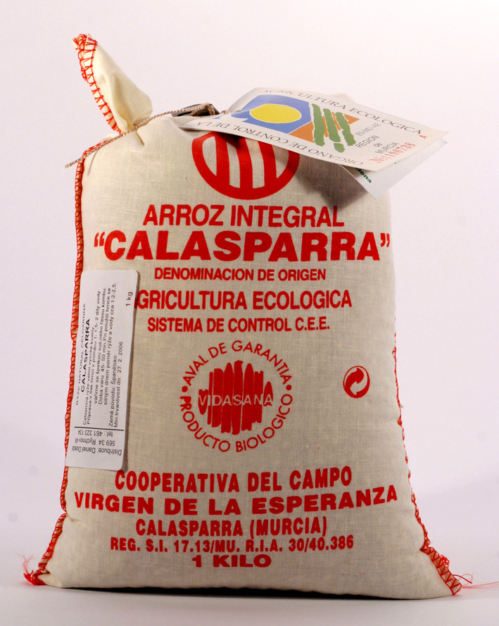Bio Calasparra rýže 1 kg celozrnná natural