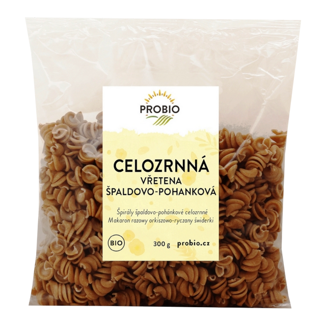 BIO vřetena špaldovo pohanková celozrnná 300 g Probio