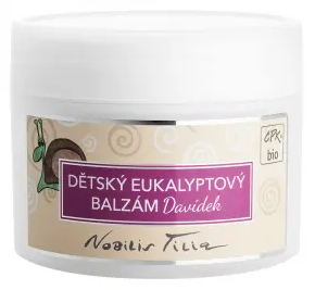 Dětský eukalyptový balzám Davídek 50ml Nobilis Tilia