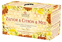 Čaj zázvor, citron, med 40 g Grešík 