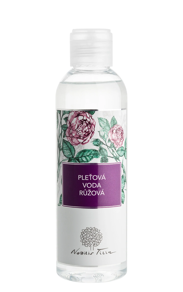 Pleťová voda Růžová 200ml Nobilis Tilia