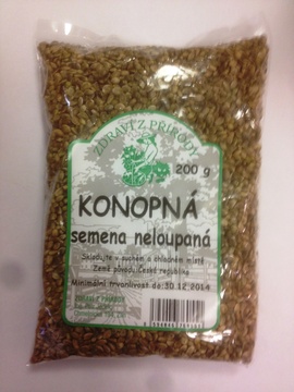 Konopné semínko neloupané 200g 