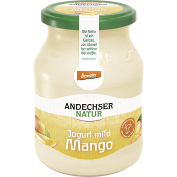 BIO BIO jogurt mango 500 g Andechser