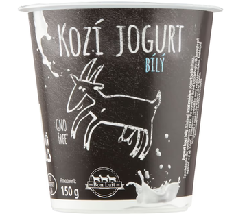 Kozí jogurt bílý 150g Bon Lait