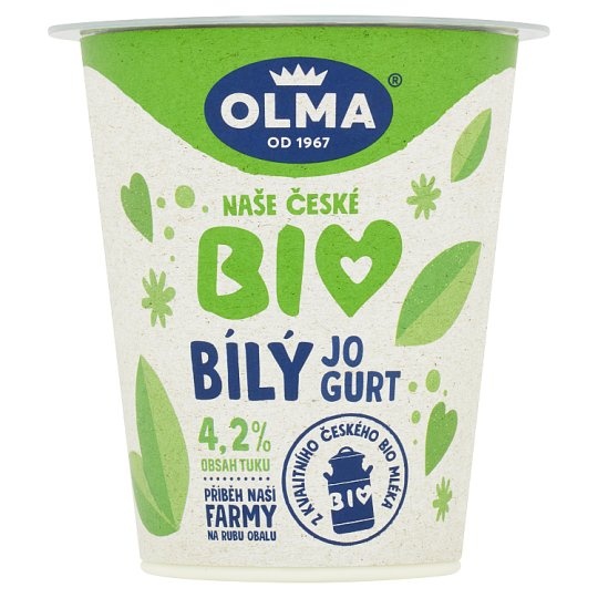 Bio jogurt bílý 150g Olma