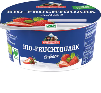 BIO jahodový tvaroh 150 g Berchtesgadener Land