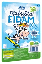 Bio Matylda sýr Eidam 30% plátky 100g Milko      