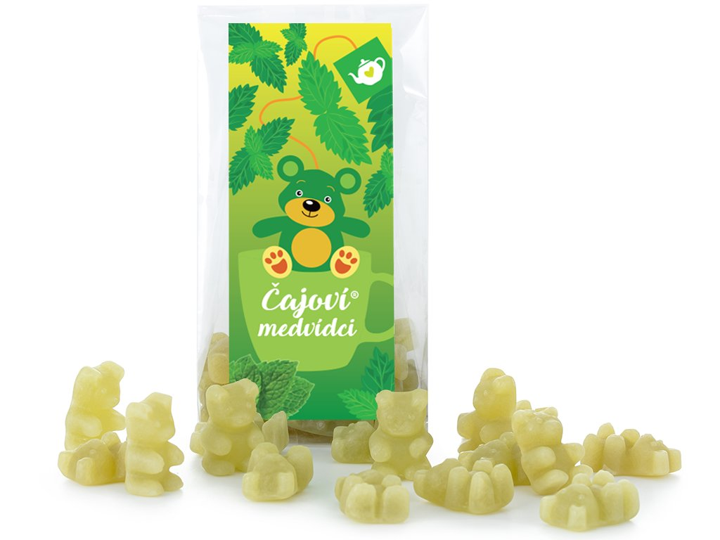 Medvídkový čaj s příchutí máty 50g Lipoo