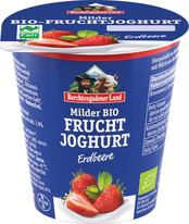 BIO ovocný jogurt jahodový 150 g Berchtesgadener Land
