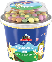 BIO vanilkový jogurt s čokoládovým dražé 137 Berchtesgadener Land