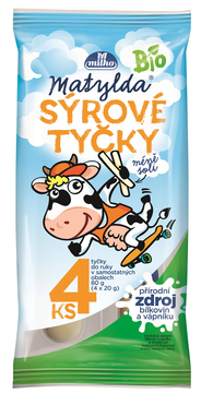 Bio Matylda sýrové tyčky 80g Milko