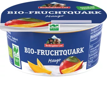 BIO tvaroh s mangem 150 g Berchtesgadener Land 