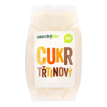 BIO třtinový cukr 500 g Country Life