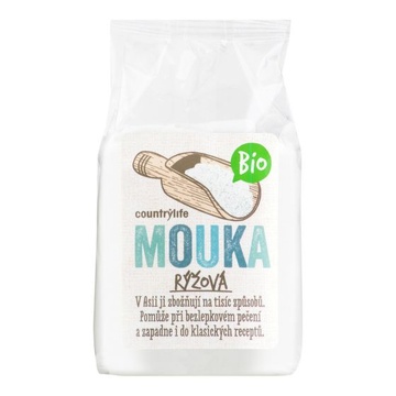 BIO rýžová mouka 400 g Country Life
