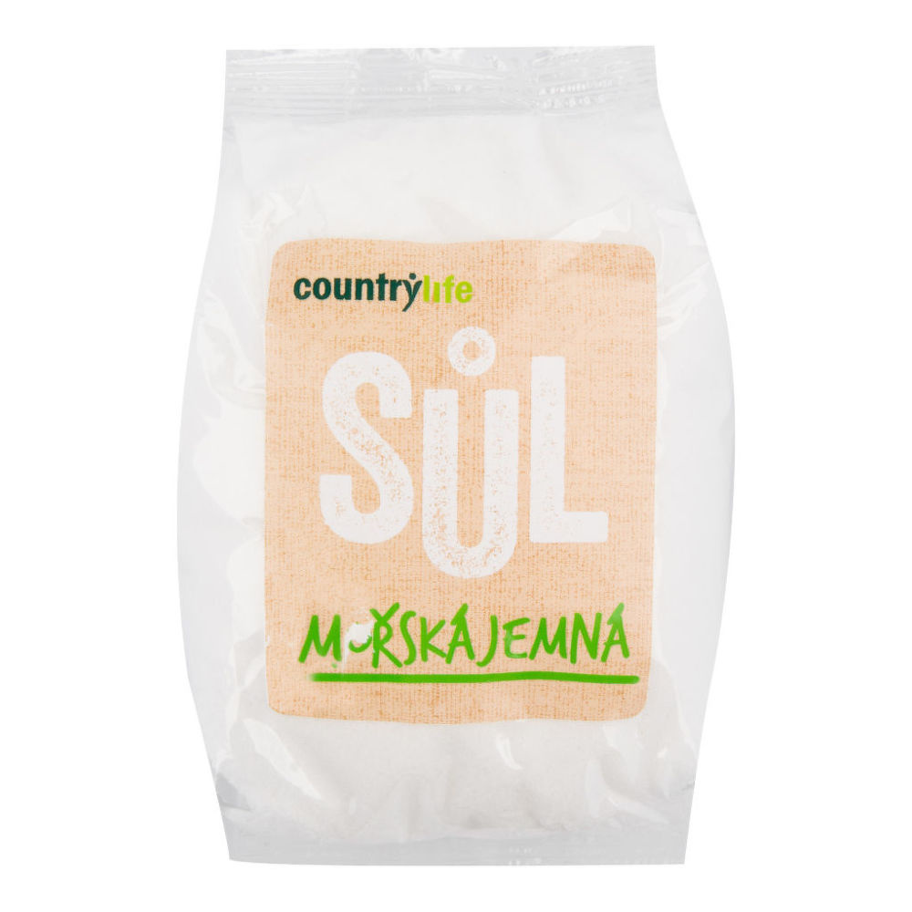 Sůl mořská jemná 1 kg Country Life