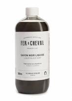 Tekuté černé mýdlo s olivovým olejem 500 ml Fer á Cheval